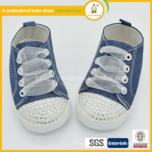 2015sequin Babyschuhe scherzt Jungenkleidschuhe, Segeltuchbabyschuhe Großhandelssegeltuchschuhe